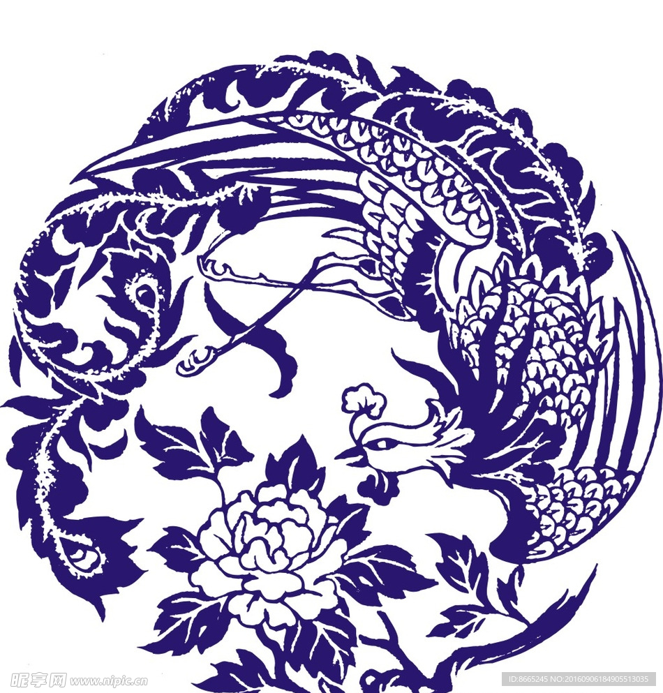 传统圆花