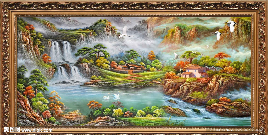 风景油画