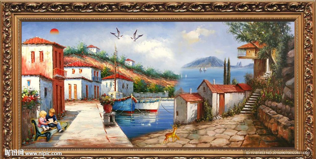 风景油画