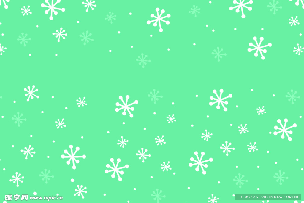 雪花图纹