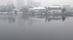 月湖雪景