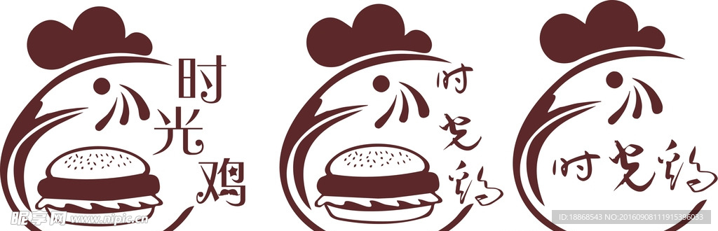 鸡logo