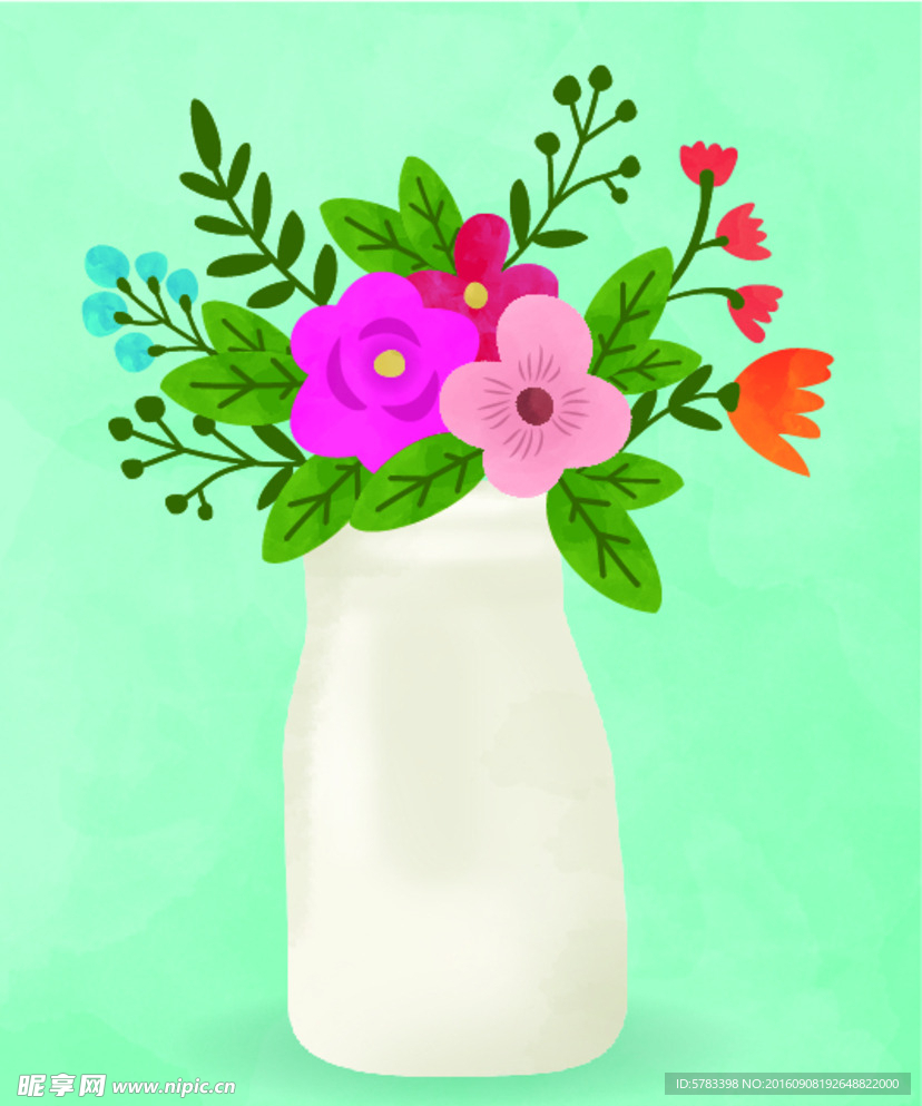 插花
