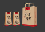 茶叶包装展开图