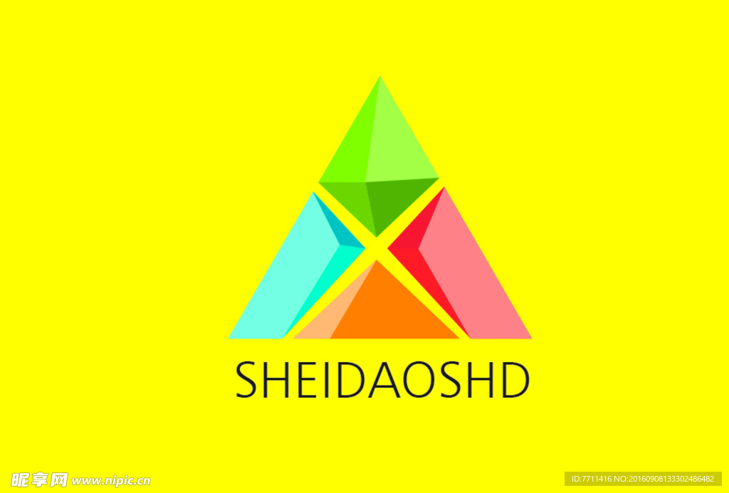 三角logo 登山logo