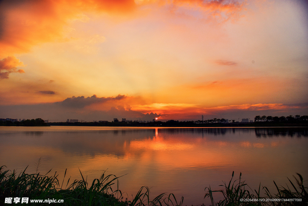 夕阳晚霞