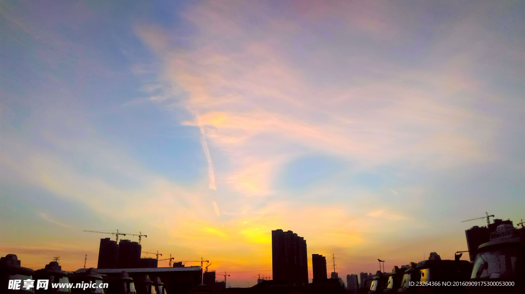 夕阳晚霞