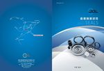 公司画册企业画册海报宣传蓝色
