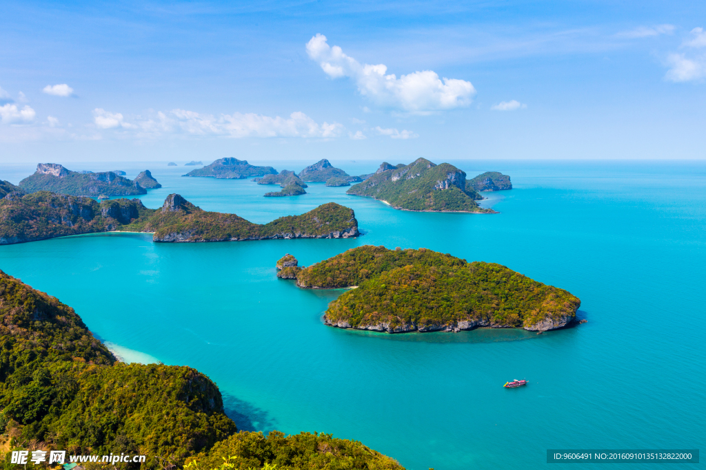 美丽的海岛景色