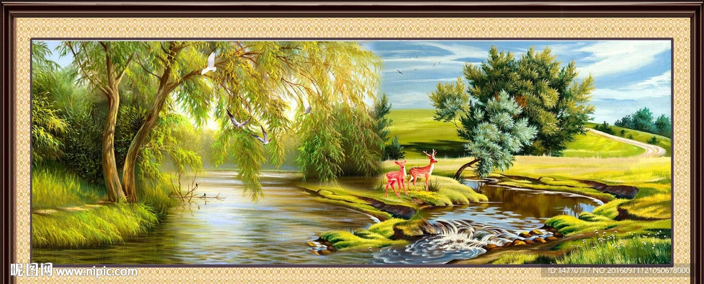 风景油画