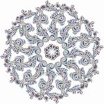 矢量图 雕刻 印花图案