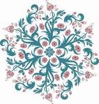 矢量图 雕刻 印花图案