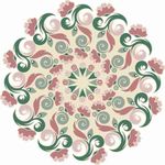 矢量图 雕刻 印花图案