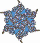 矢量图 雕刻 印花图案