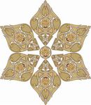 矢量图 雕刻 印花图案