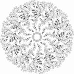 矢量图 雕刻 印花图案