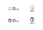 MIG健康工程 logo设计