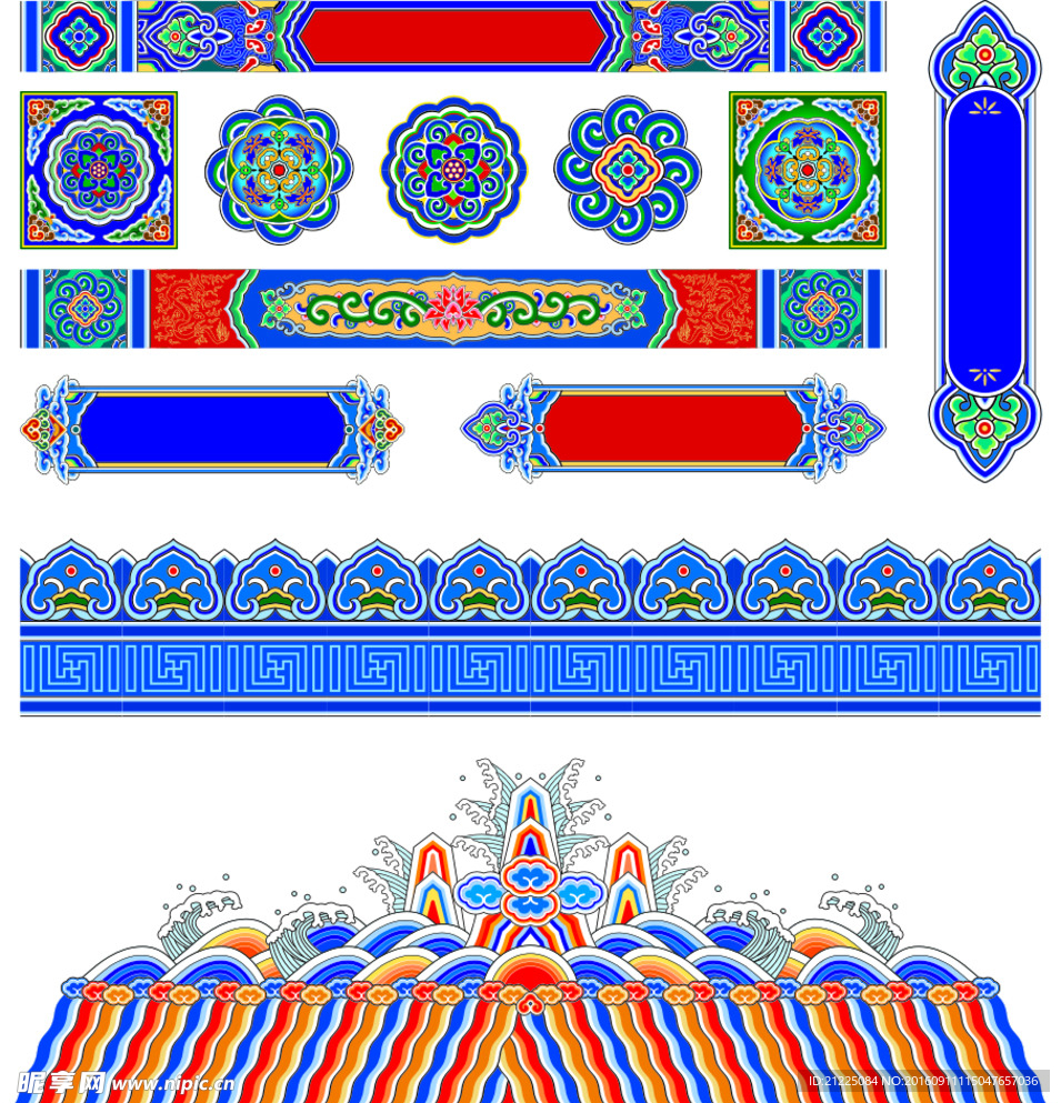 中国古典建筑纹样