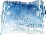 卡通唯美雪景背景底纹