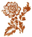 唯美花纹背景底纹