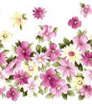 浪漫唯美花朵背景底纹