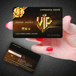 企业奢华质感VIP会员卡