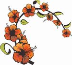 矢量图 雕刻 印花图案 手绘