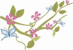矢量图 雕刻 印花图案 手绘