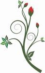 板绘 手绘 墙绘 花卉 现