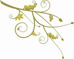 矢量图 雕刻 印花图案 手绘