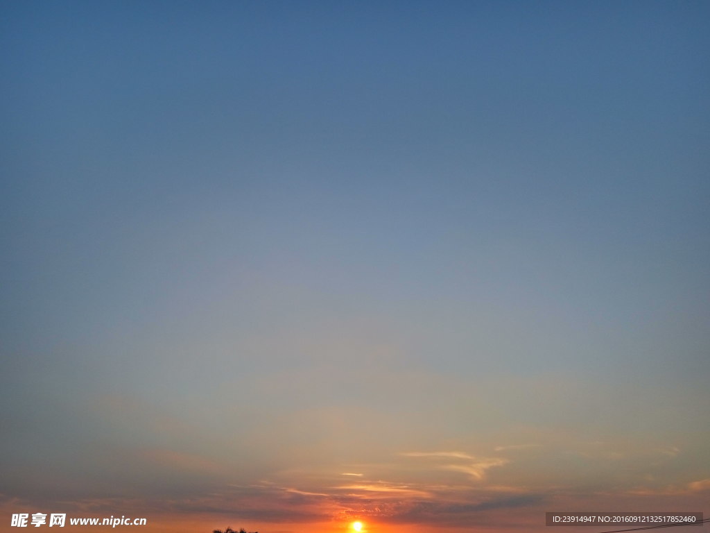 夕阳