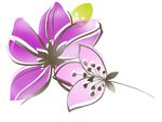 卡通唯美花朵素材