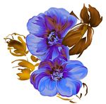 浪漫唯美花朵素材