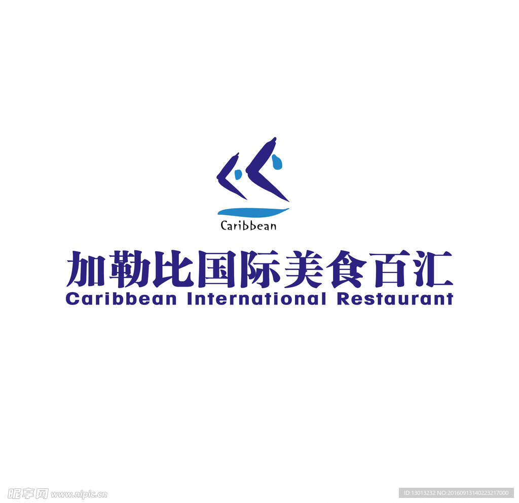 加勒比国际美食百汇LOGO