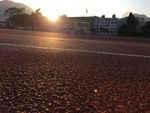 夕阳操场