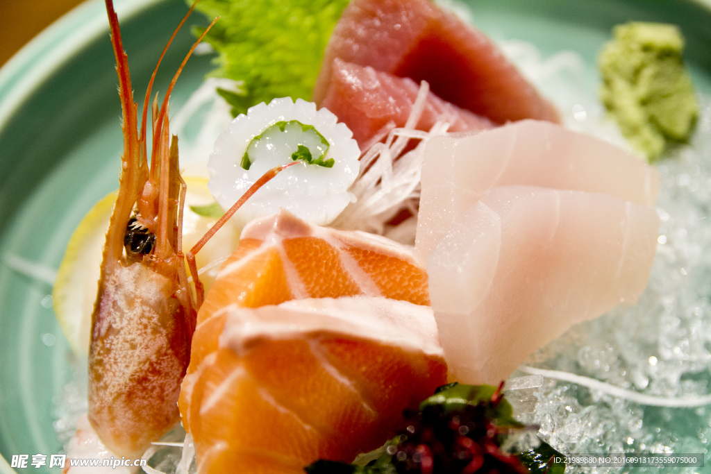 冰震龙虾海鲜美食