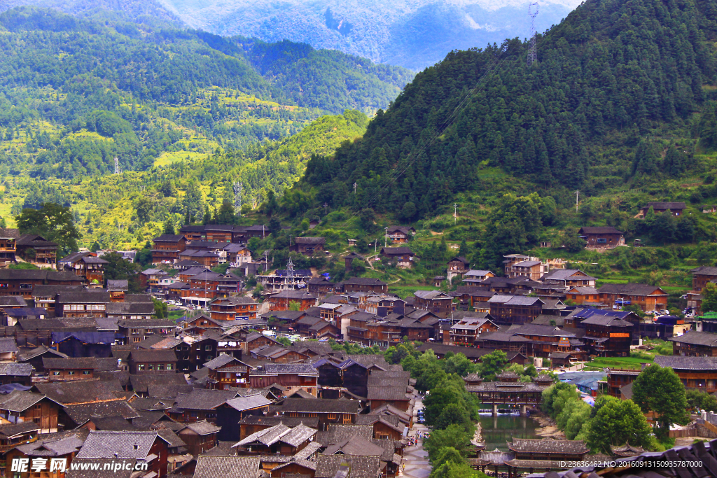 高清苗寨风景