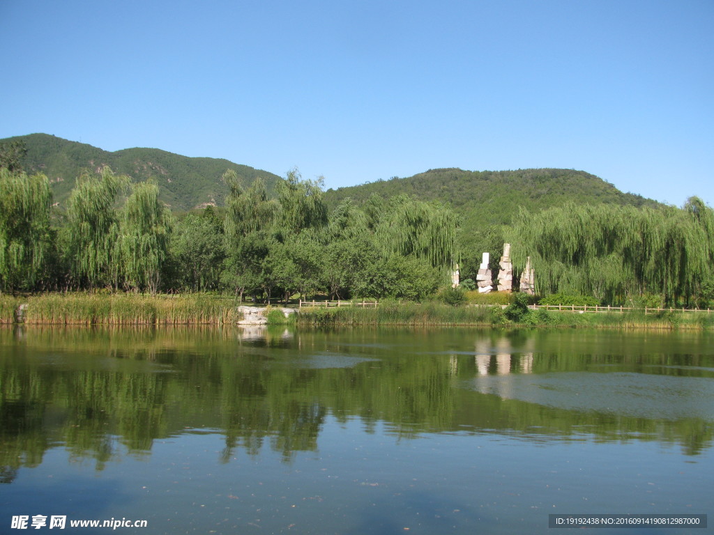 湖水美景