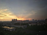 上海的落日