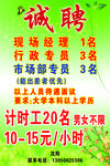 招聘广告