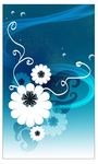 抽象鲜花花纹