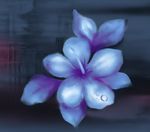 唯美梦幻兰花背景底纹