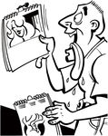 黑白漫画
