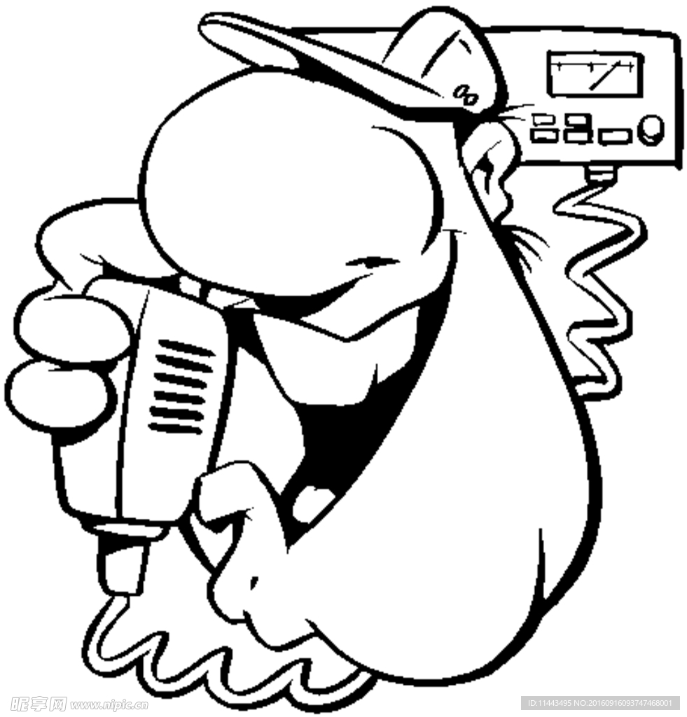 黑白漫画