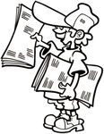 黑白漫画