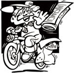 黑白漫画