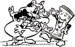黑白漫画
