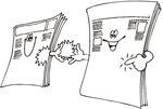 黑白漫画