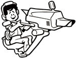 黑白漫画