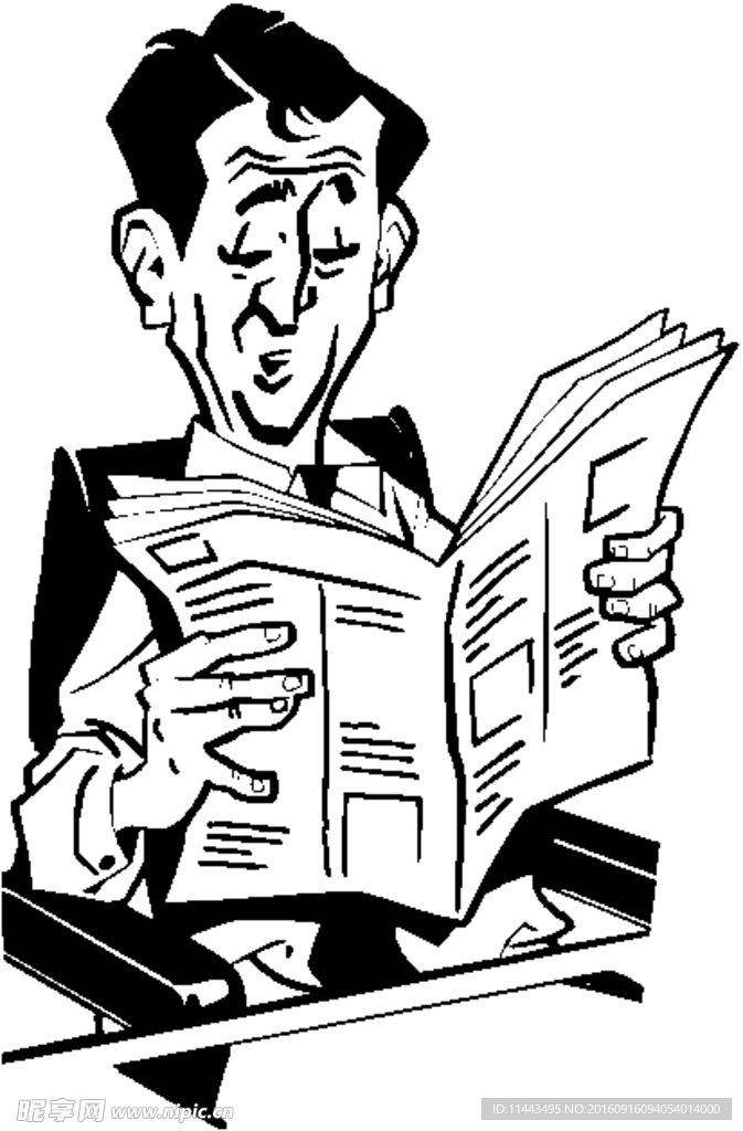 黑白漫画